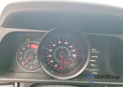 2022 Hyundai Elantra Sel z USA, uszkodzony, nr VIN 5NPLM4AG1NH066507